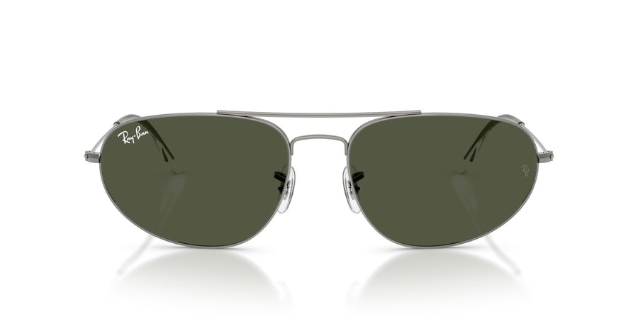 Metal Unisex Sunglass RB3945 – Gunmetal / Green