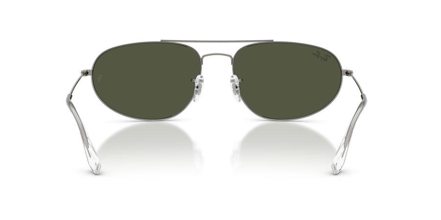Metal Unisex Sunglass RB3945 – Gunmetal / Green