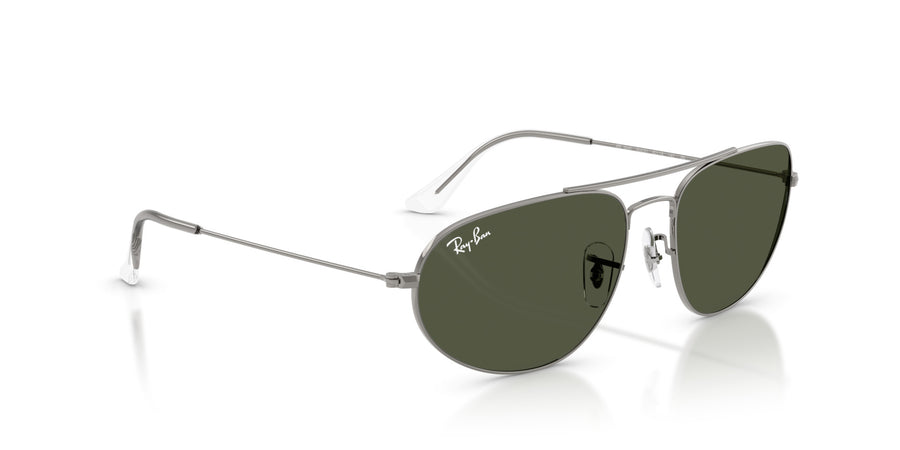Metal Unisex Sunglass RB3945 – Gunmetal / Green