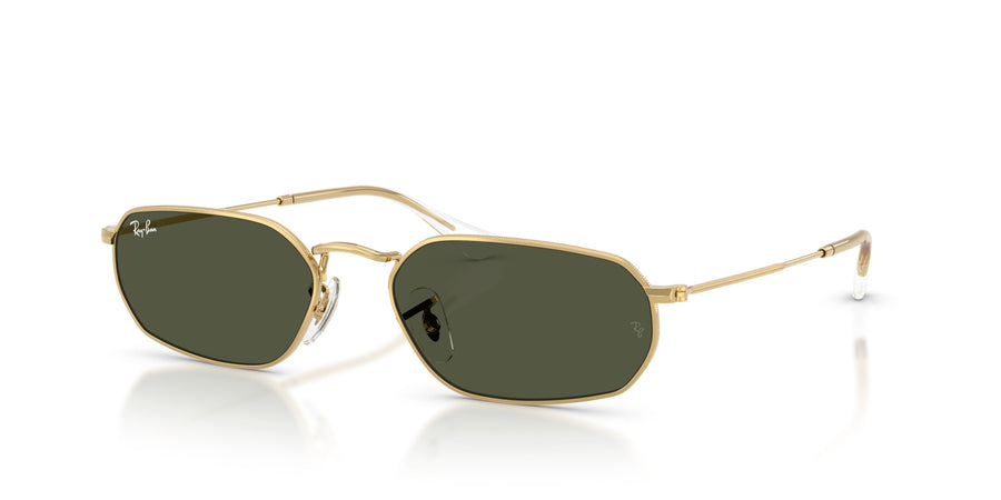 Metal Unisex Sunglass RB3947 – Gold / Green