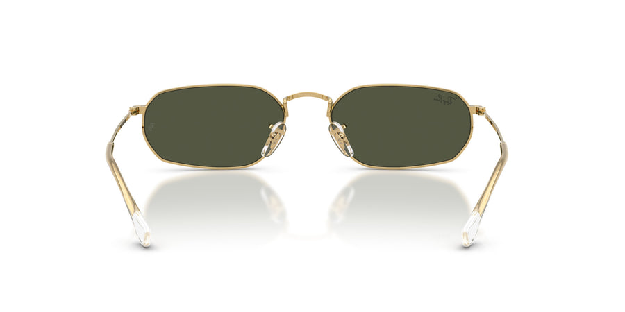 Metal Unisex Sunglass RB3947 – Gold / Green