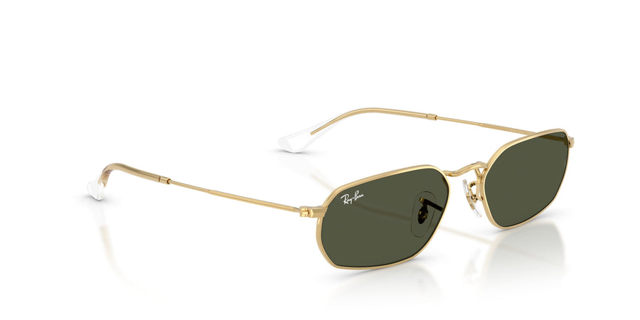 Metal Unisex Sunglass RB3947 – Gold / Green