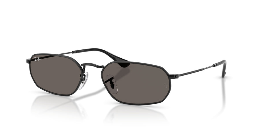 Metal Unisex Sunglass RB3947 – Black / Dark Grey