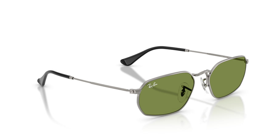 Metal Unisex Sunglass RB3947 – Gunmetal / Green