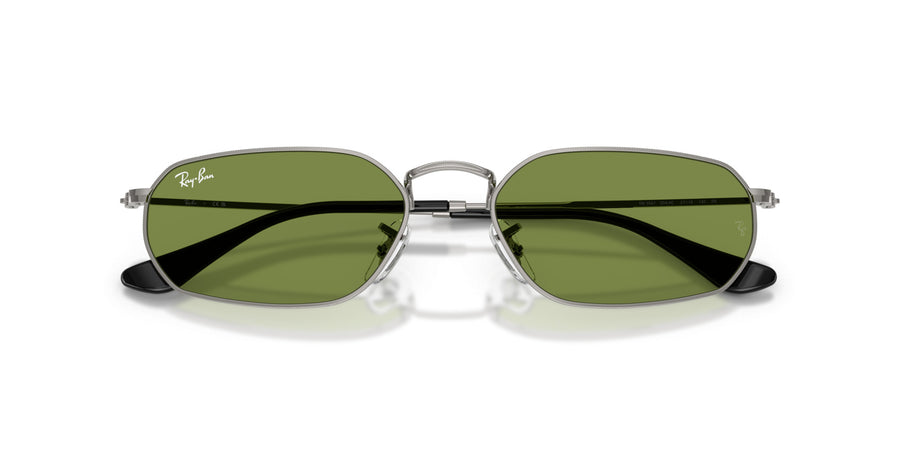 Metal Unisex Sunglass RB3947 – Gunmetal / Green