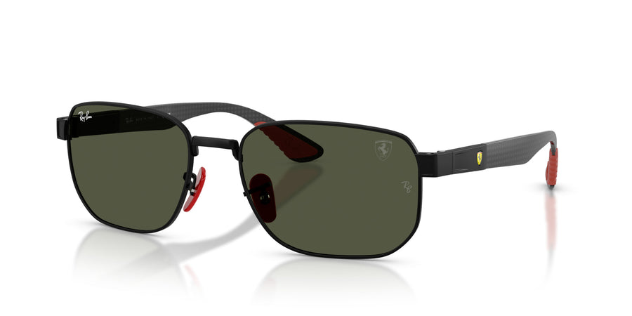 Metal Unisex Sunglass RB8329M – Black / Green