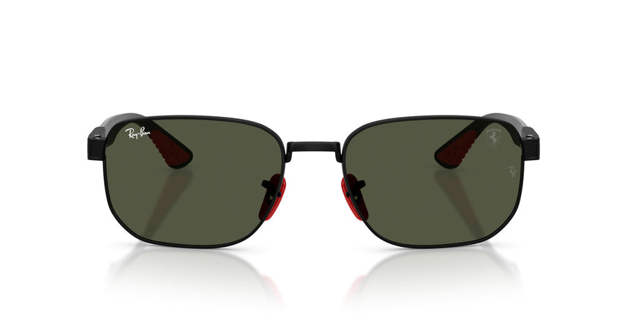 Metal Unisex Sunglass RB8329M – Black / Green