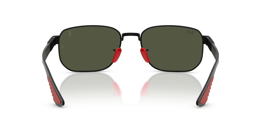 Metal Unisex Sunglass RB8329M – Black / Green