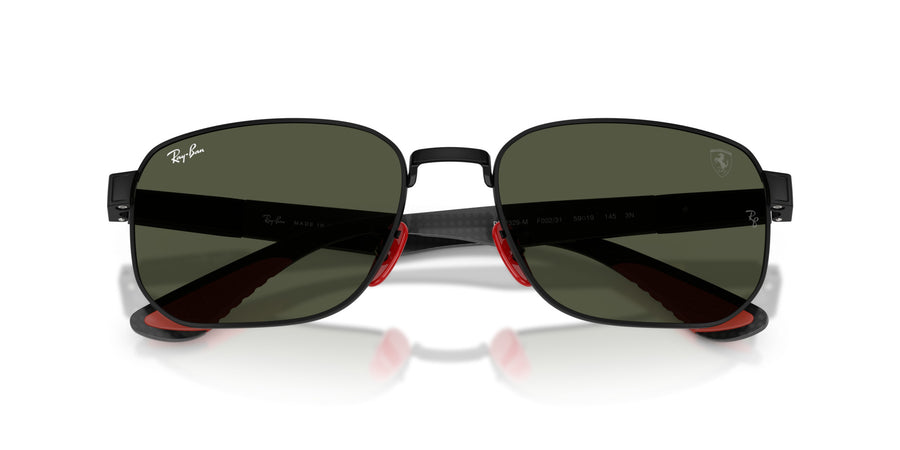 Metal Unisex Sunglass RB8329M – Black / Green