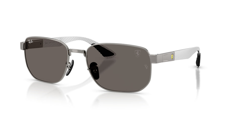 Metal Unisex Sunglass RB8329M – Gunmetal / Dark Grey