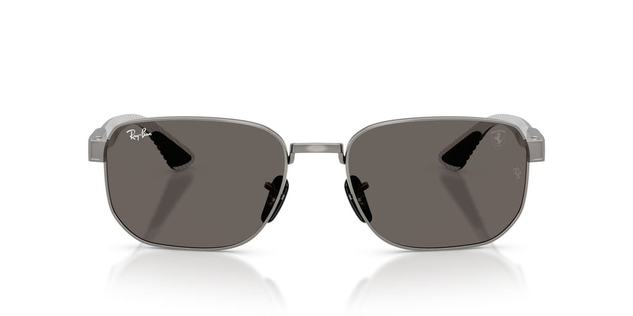 Metal Unisex Sunglass RB8329M – Gunmetal / Dark Grey