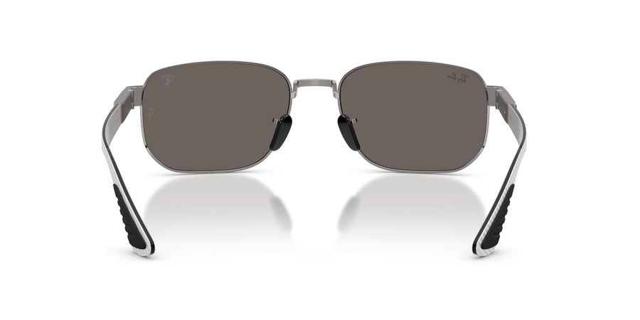 Metal Unisex Sunglass RB8329M – Gunmetal / Dark Grey