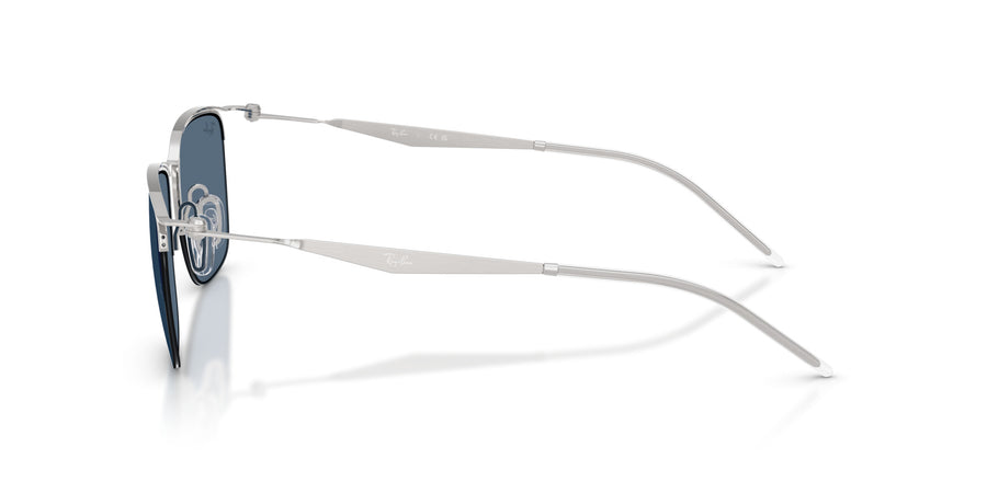 Metal Unisex Sunglass RB8550 – Silver / Blue