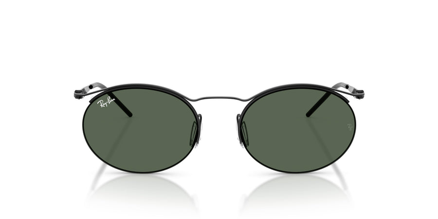 Metal Unisex Sunglass RB8551 – Black / Dark Green
