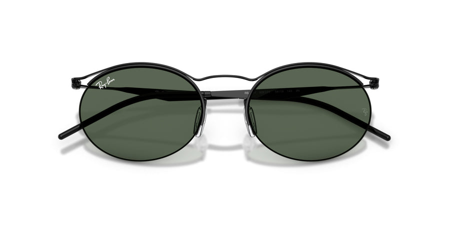 Metal Unisex Sunglass RB8551 – Black / Dark Green
