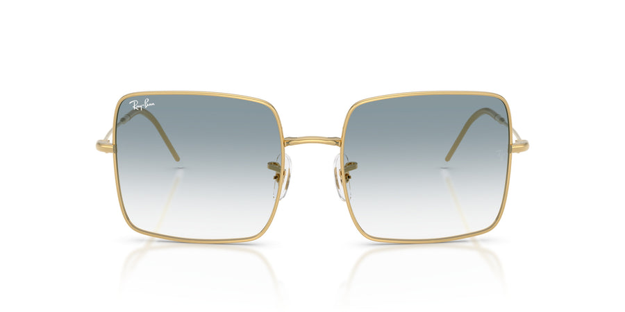 Metal Woman Sunglass RBR0104S – Gold / Clear Gradient Blue
