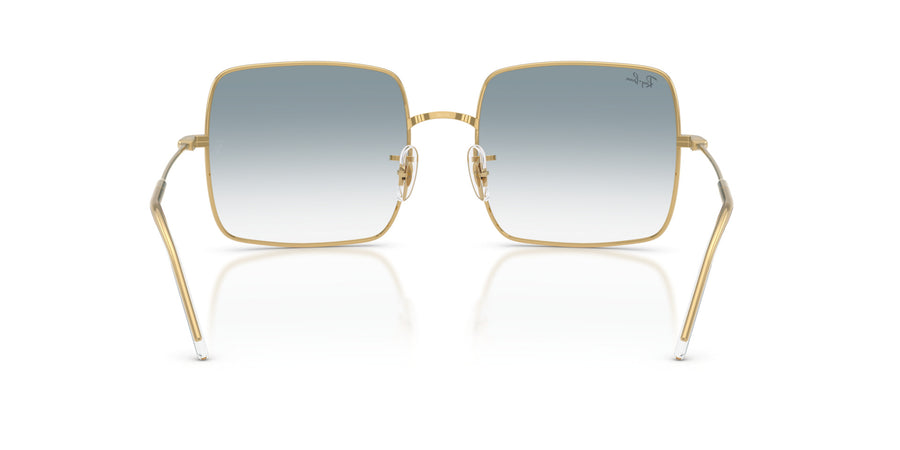 Metal Woman Sunglass RBR0104S – Gold / Clear Gradient Blue