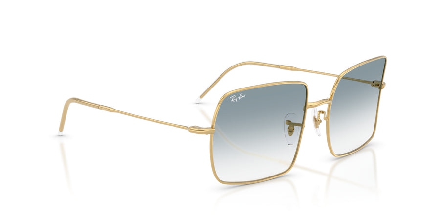 Metal Woman Sunglass RBR0104S – Gold / Clear Gradient Blue