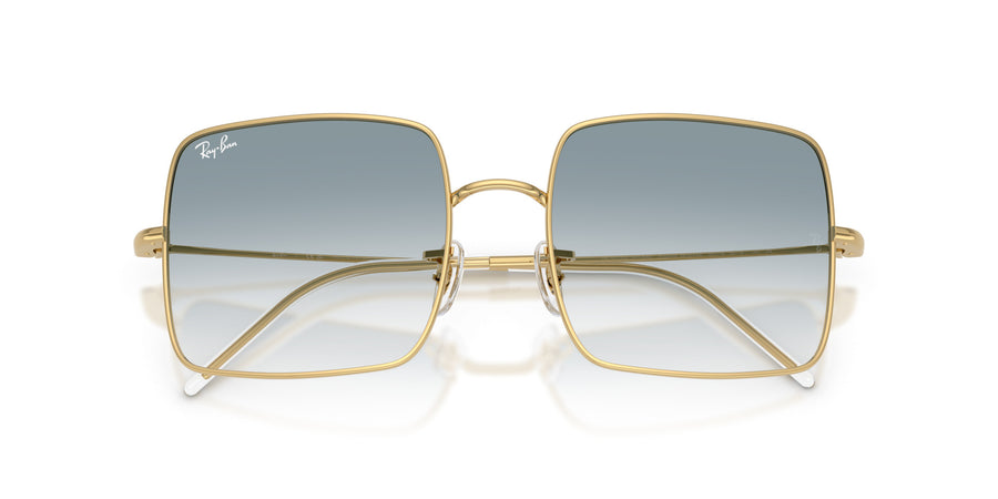 Metal Woman Sunglass RBR0104S – Gold / Clear Gradient Blue