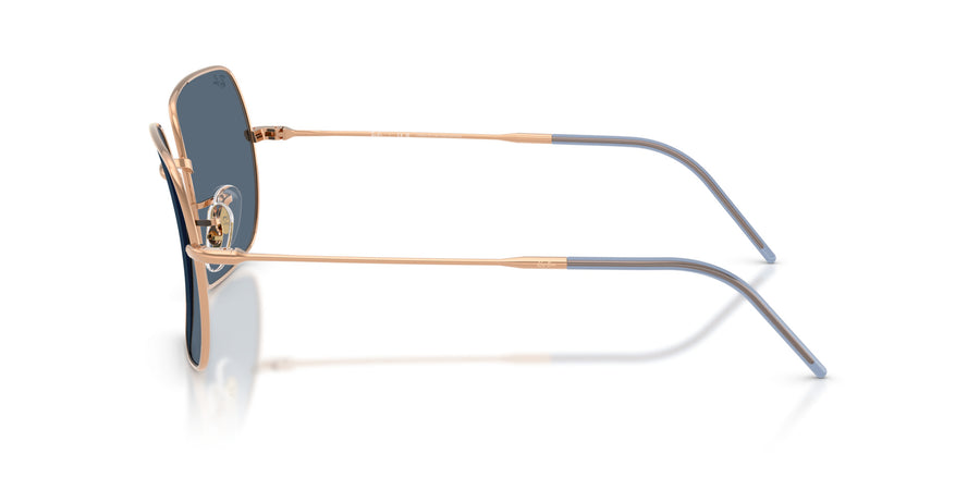 Metal Woman Sunglass RBR0104S – Gold / Dark Blue