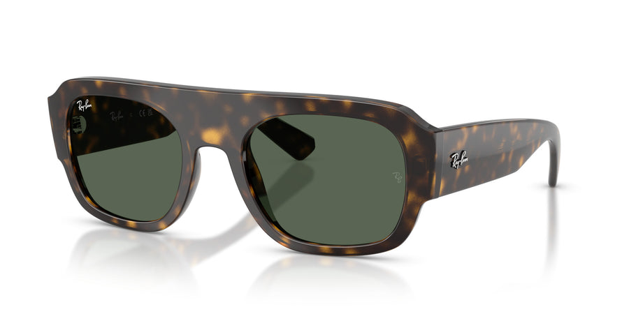 Molded Acetate Unisex Sun RB2218 – Havana / Green