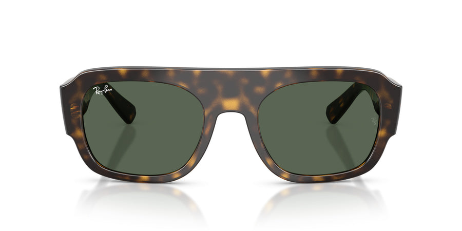 Molded Acetate Unisex Sun RB2218 – Havana / Green