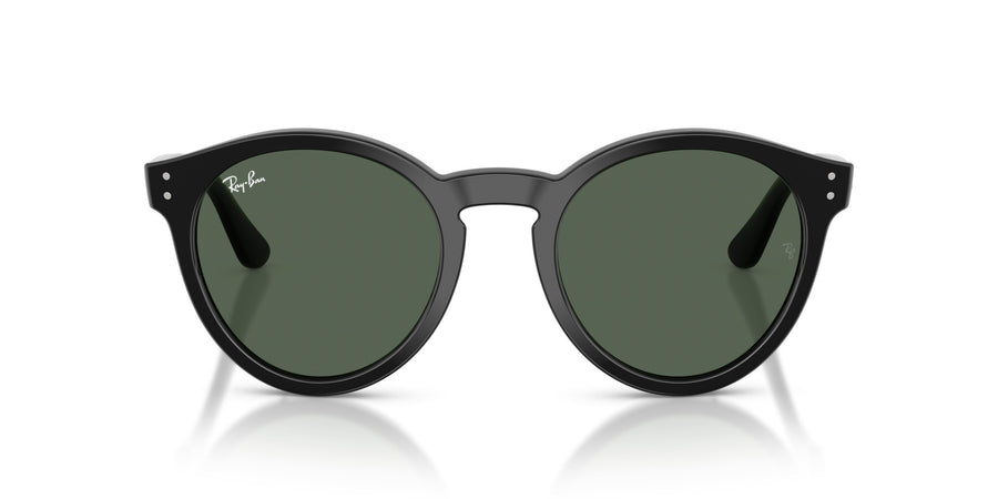 Molded Acetate Unisex Sun RBR0505S – Black / Dark Green