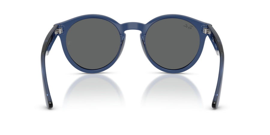 Molded Acetate Unisex Sun RBR0505S – Light Blue / Dark Grey