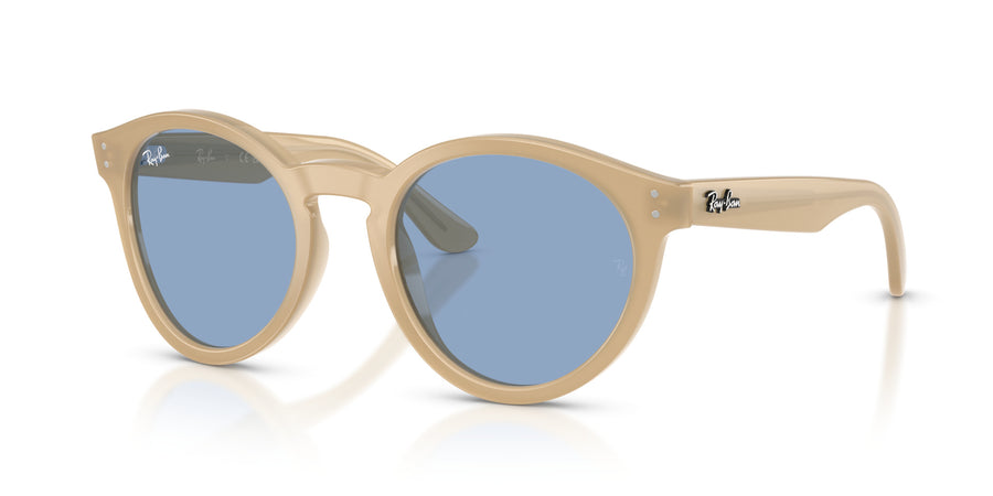 Molded Acetate Unisex Sun RBR0505S – Honey / Light Blue