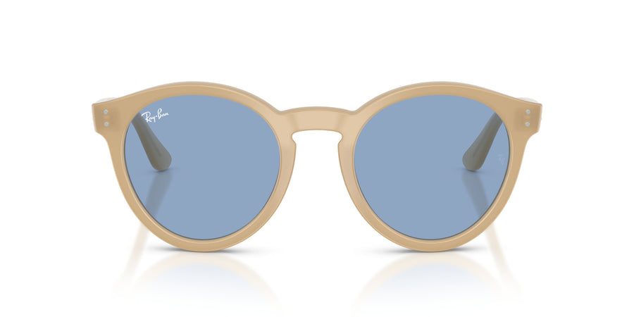 Molded Acetate Unisex Sun RBR0505S – Honey / Light Blue