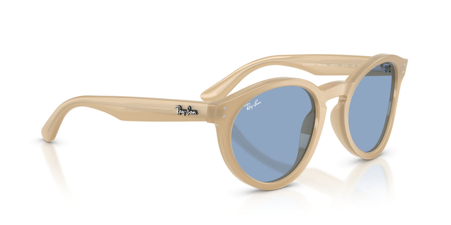 Molded Acetate Unisex Sun RBR0505S – Honey / Light Blue