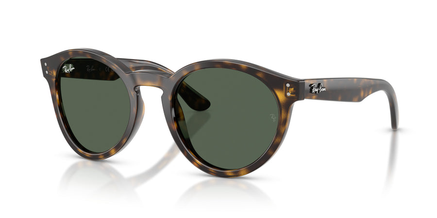 Molded Acetate Unisex Sun RBR0505S – Havana / Dark Green