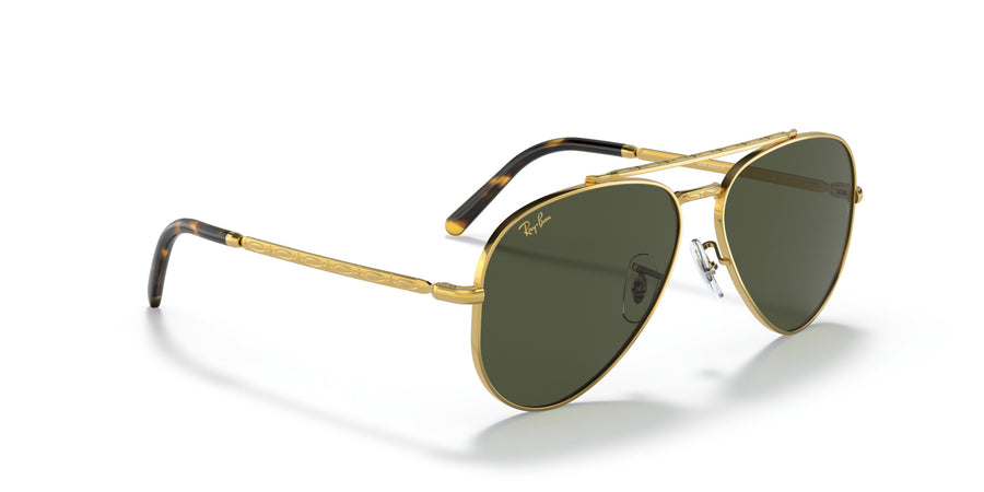 New Aviator RB3625 – Gold / Green