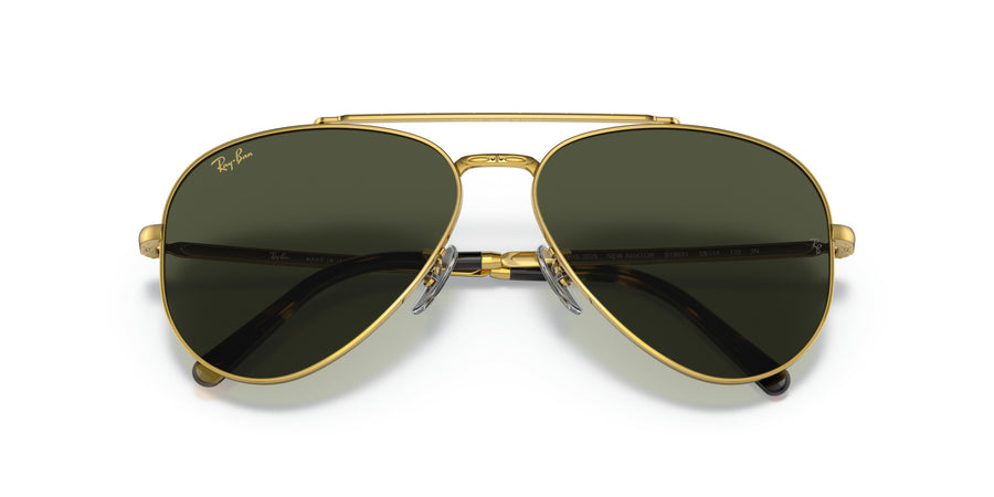 New Aviator RB3625 – Gold / Green