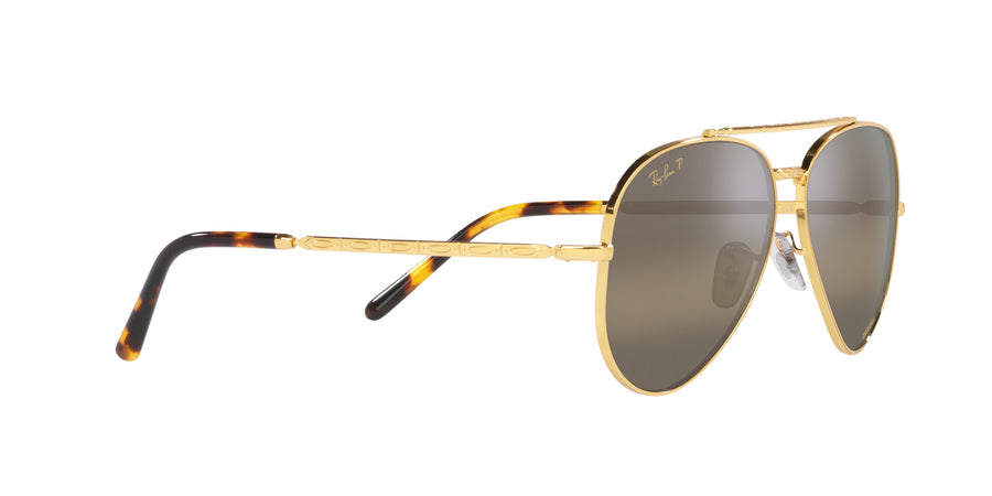New Aviator RB3625 – Legend Gold / Polar Clear Gradient Dark Brown