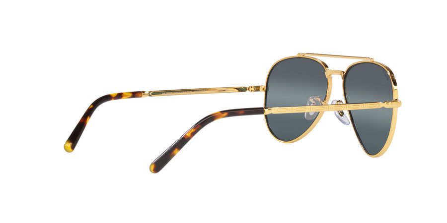 New Aviator RB3625 – Legend Gold / Polar Clear Gradient Dark Blue