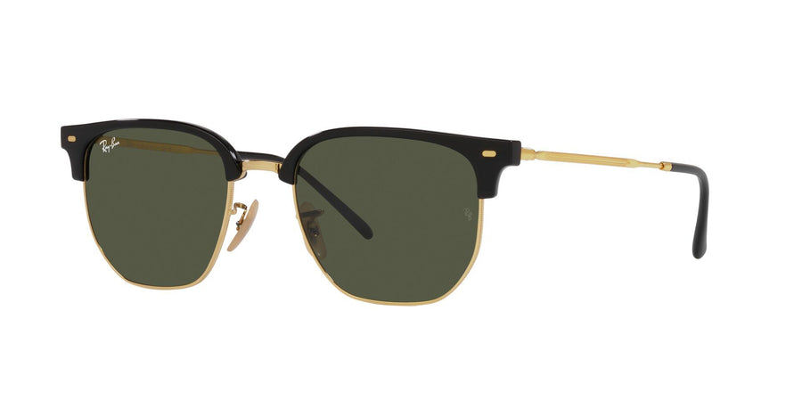 New Clubmaster RB4416 – Black On Arista / Green