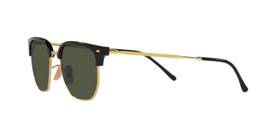New Clubmaster RB4416 – Black On Arista / Green