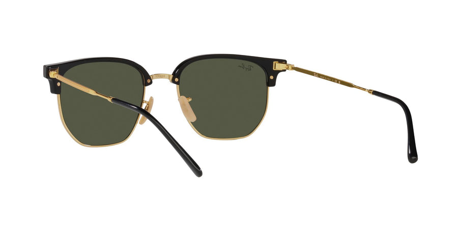 New Clubmaster RB4416 – Black On Arista / Green