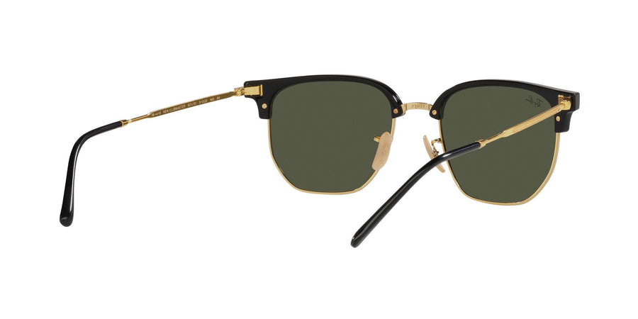 New Clubmaster RB4416 – Black On Arista / Green