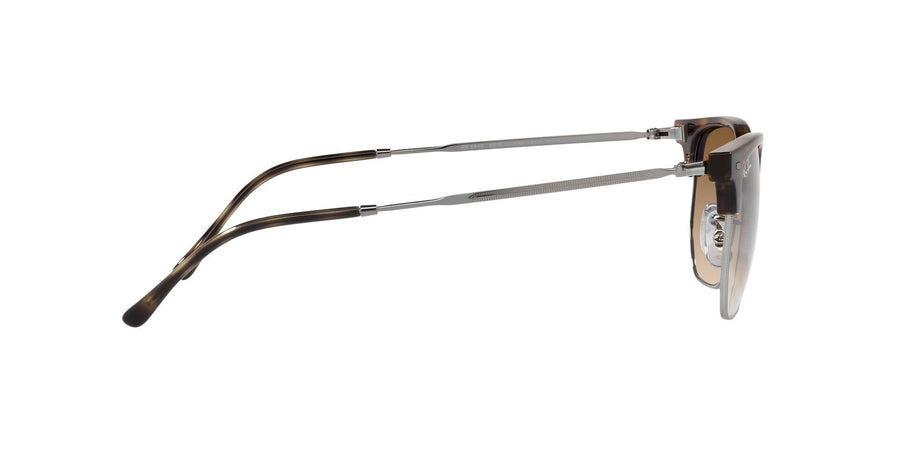 New Clubmaster RB4416 – Havana On Gunmetal / Clear Gradient Brown