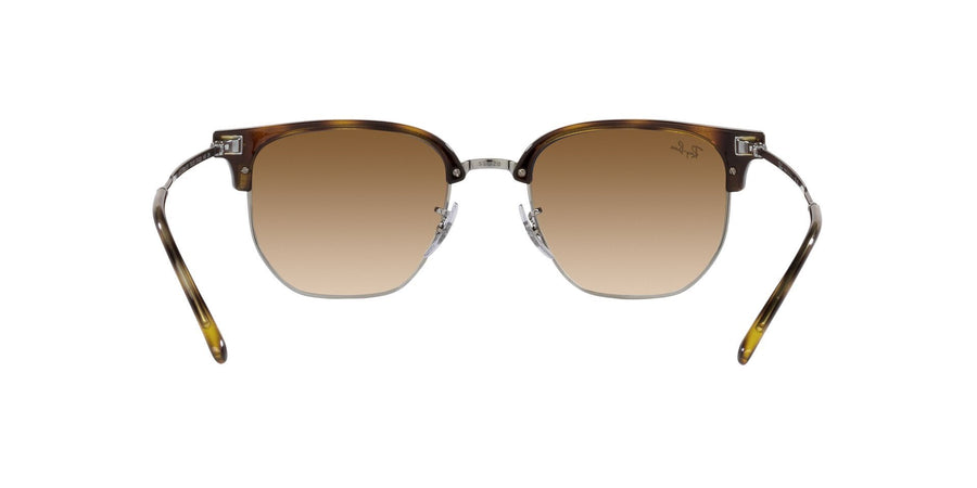 New Clubmaster RB4416 – Havana On Gunmetal / Clear Gradient Brown