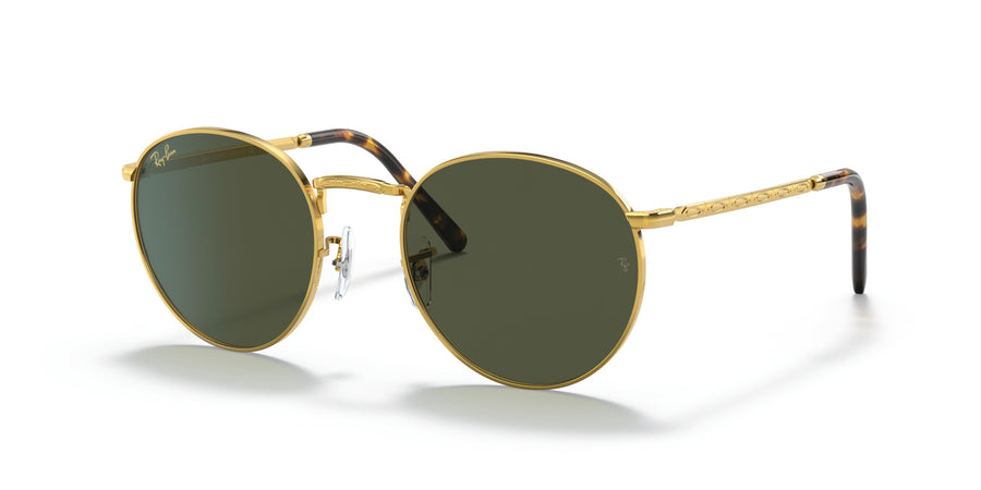 New Round RB3637 – Gold / Green