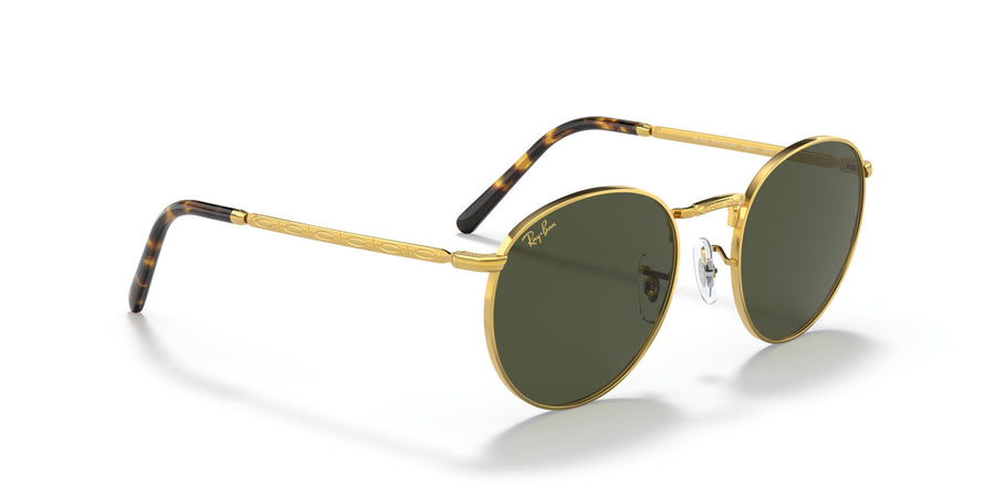 New Round RB3637 – Gold / Green