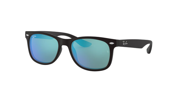New Wayfarer Junior RJ9052 – Black / Blue Flash