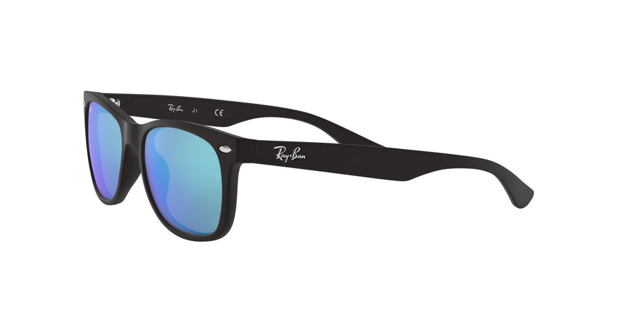 New Wayfarer Junior RJ9052 – Black / Blue Flash