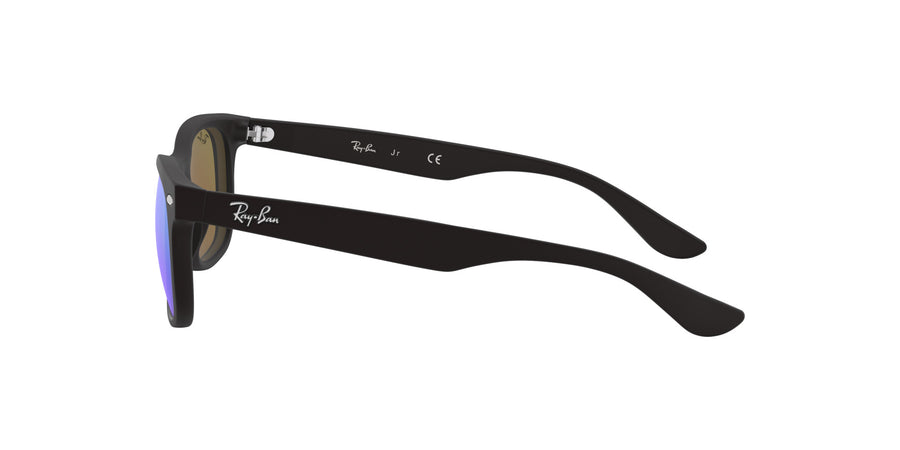 New Wayfarer Junior RJ9052 – Black / Blue Flash