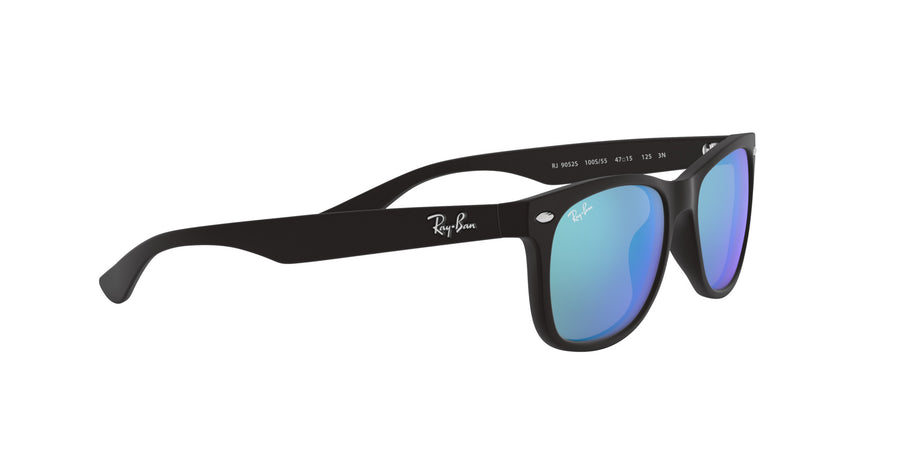 New Wayfarer Junior RJ9052 – Black / Blue Flash