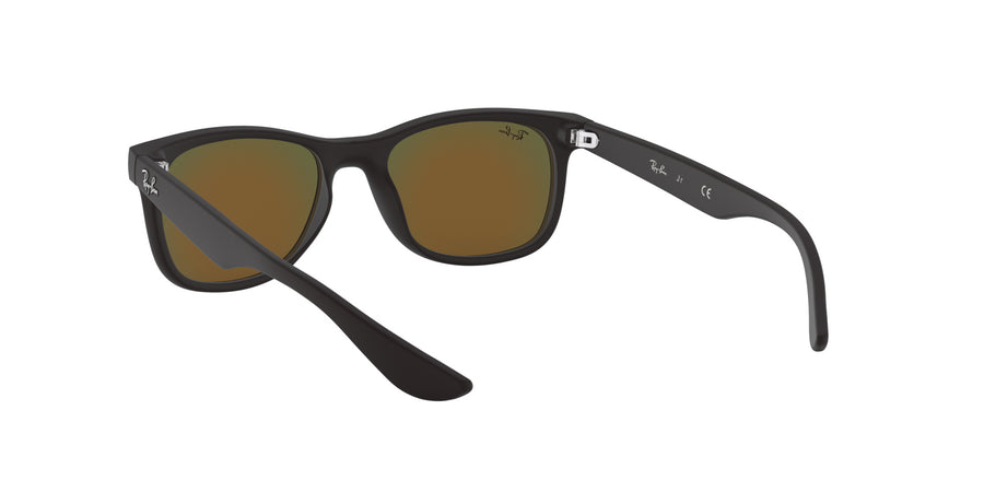 New Wayfarer Junior RJ9052 – Black / Brown Mirror Orange