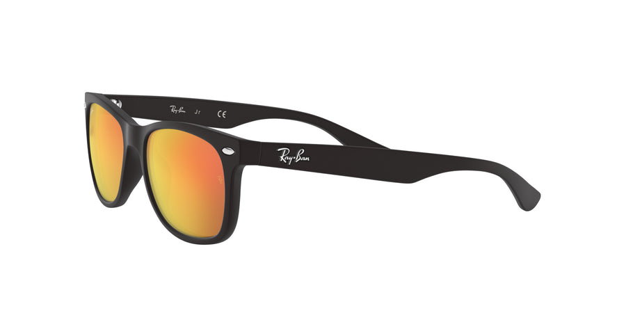 New Wayfarer Junior RJ9052 – Black / Brown Mirror Orange